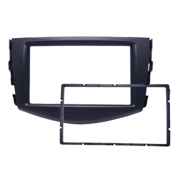 

Car Stereo Radio Fascia Panel Trim Kit 2 Din Frame Dvd Navigation Audio Panel for Toyota Rav4 2006-2012