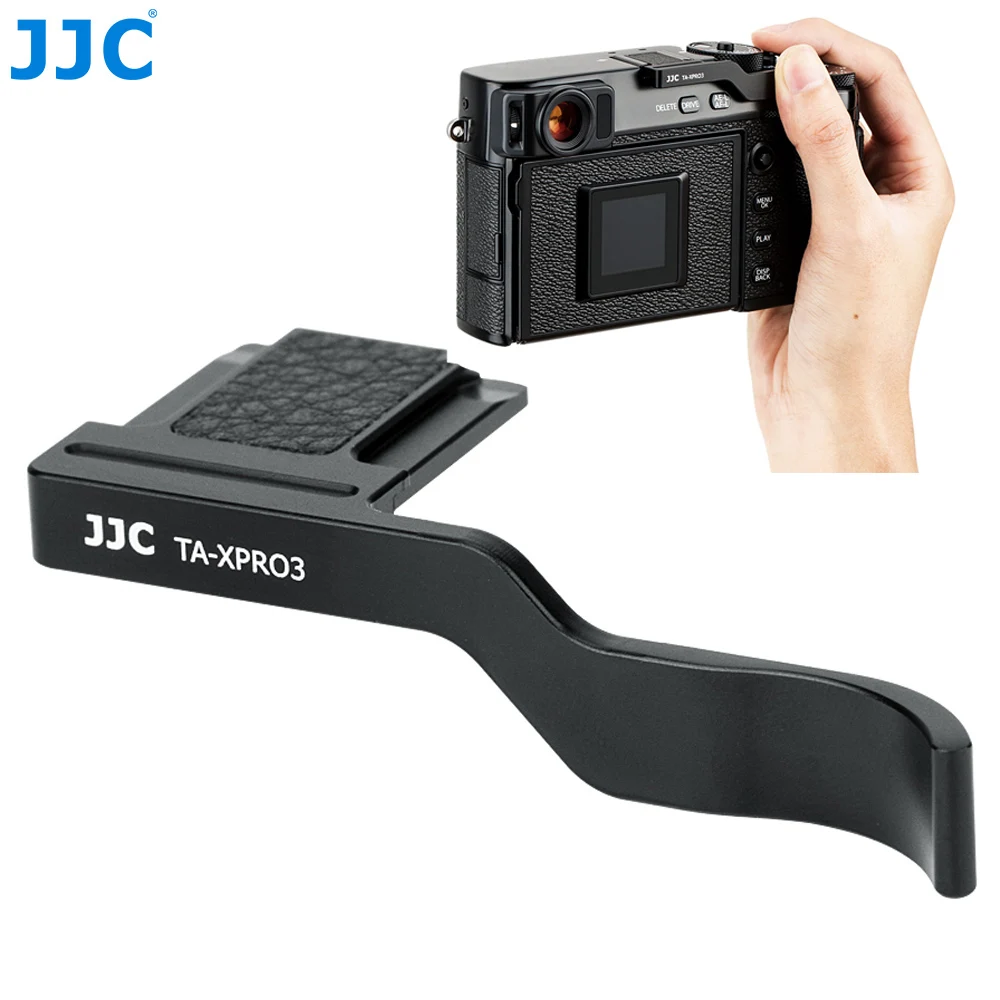 

JJC Deluxe Metal Thumbs Up Grip For Fujifilm X-Pro3 XPro3 X-Pro2 XPro2 X-Pro1 Camera Hot Shoe Hand Grip Camera Accessories