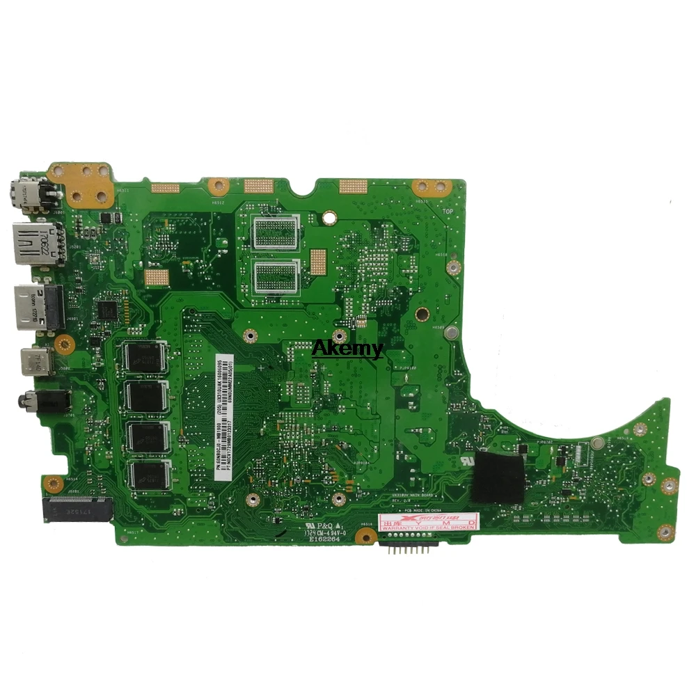 UX310UA материнская плата i3-7100U/i5-7200U/i7-7500U для ZenBook ASUS UX310U UX310UA UX310UV UX301UQ материнская плата для ноутбука(обмен