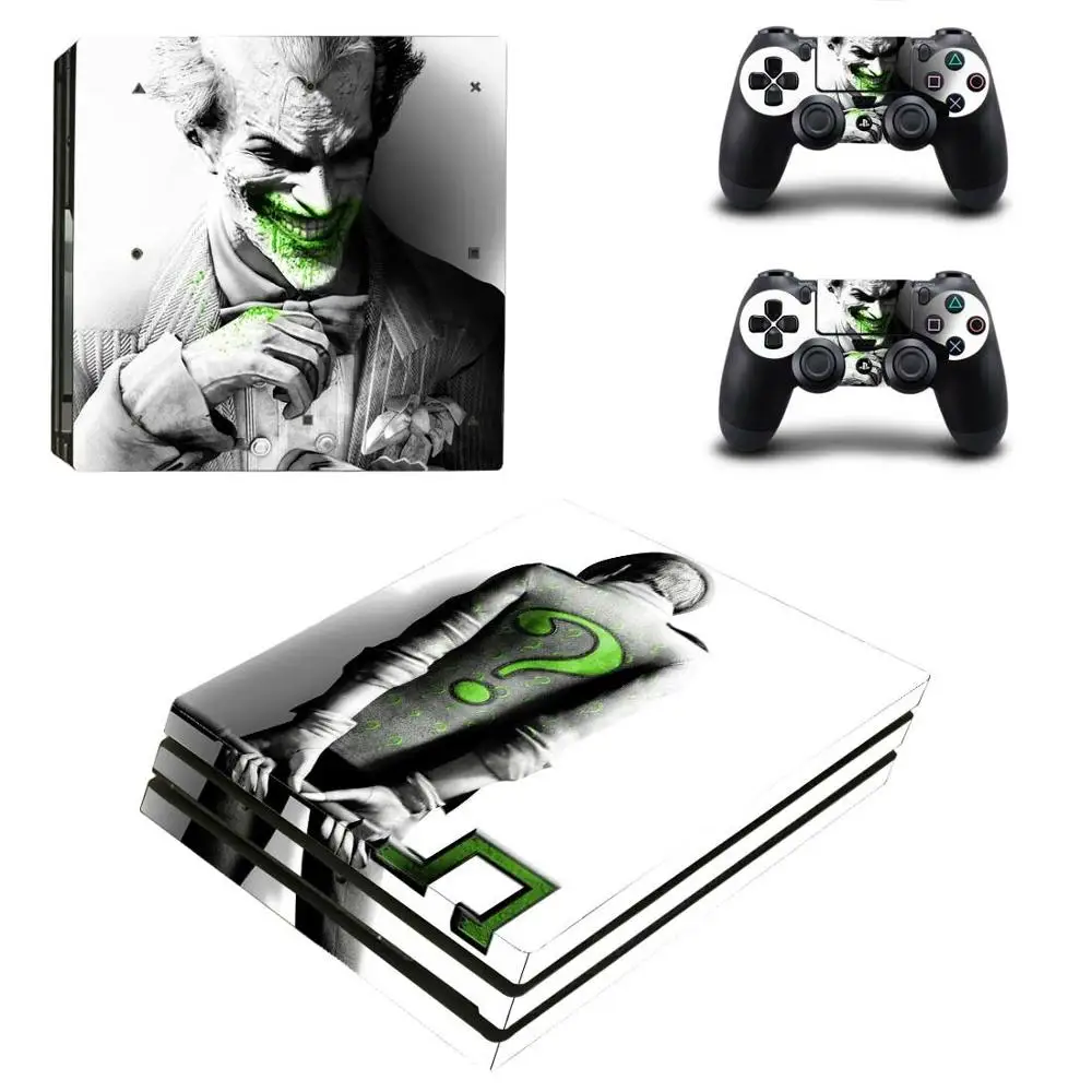YSP4P-1604 Joker PS4 Pro sticker s PS 4 Play station 4 Pro наклейки для кожи Наклейки Обложка Pegatinas для playstation 4 Pro консоли и контроллера - Цвет: YSP4P-1604