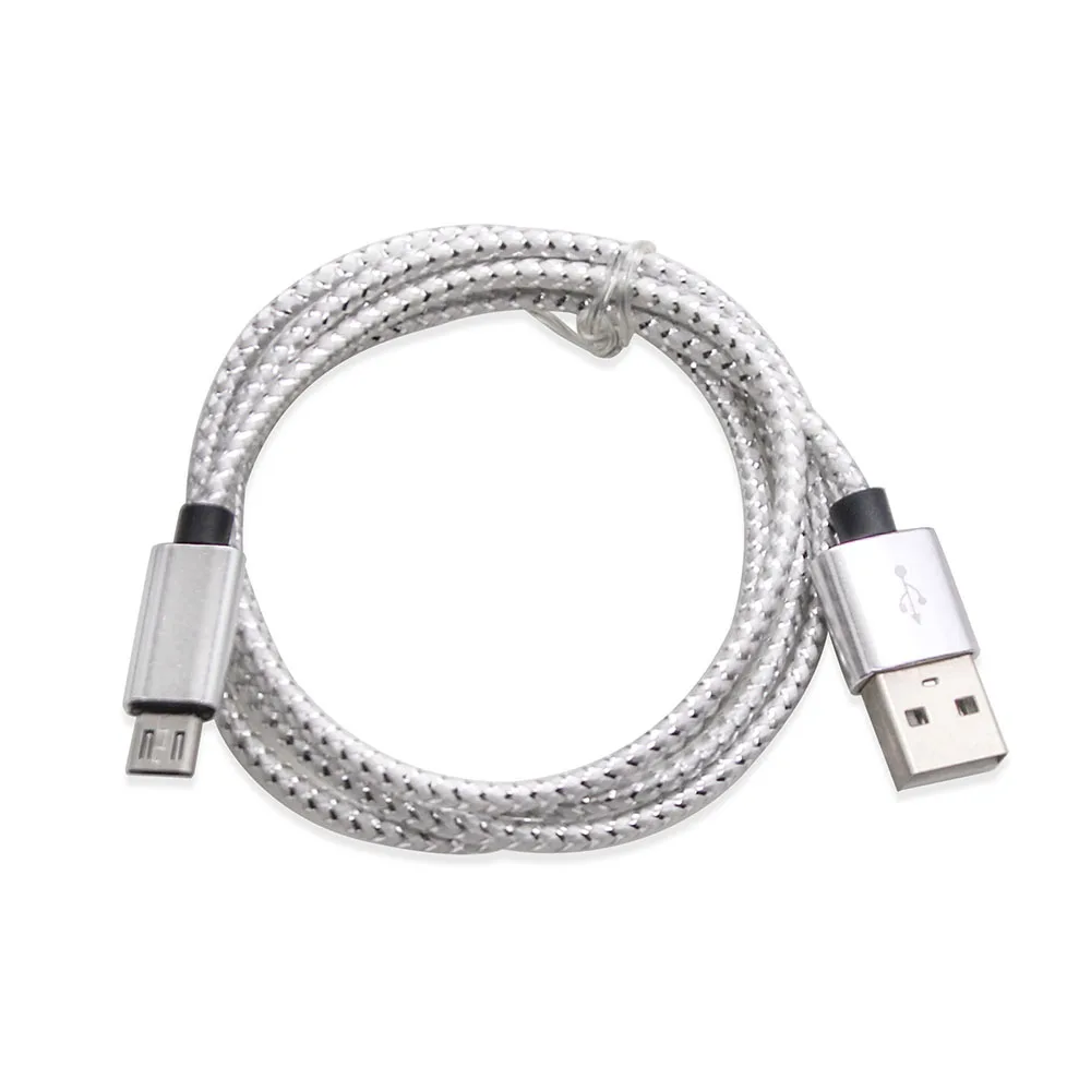 Veeape электронная сигарета Vape Micro usb зарядный кабель для коробки мод W01 Vape ручка Vape комплект Электронная сигарета USB кабель провод - Цвет: Серебристый