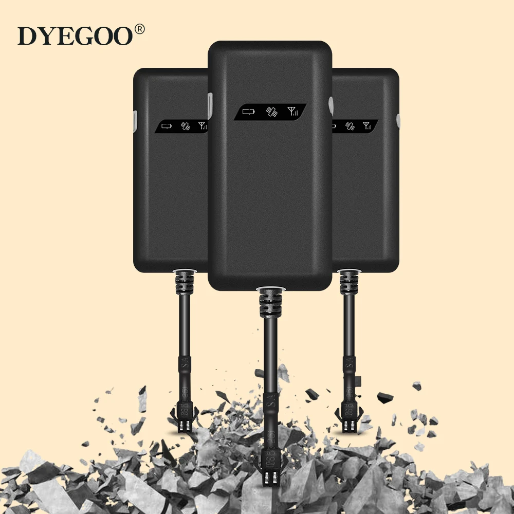 DYEGOO GT02A Car Vehicle Motorcycle GPS Tracker Electronic Fence Mileage Statistics History Replay Android IOS APP car tracker