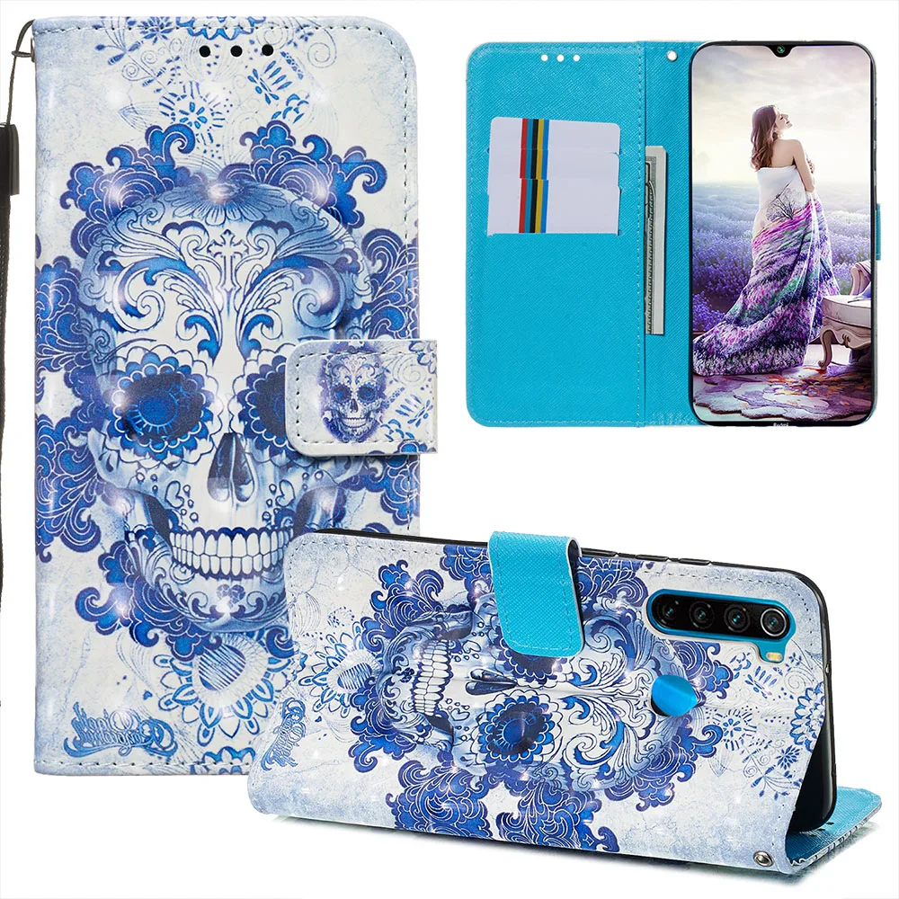 Чехол-книжка из искусственной кожи для Xiao mi Red mi Note8 Note8 Pro/mi 6X/mi A2/Red mi Note 5A Prime/Red mi 4A 5A
