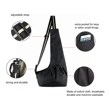 

Hot 3.5-5kg Pet Puppy Carrier Outdoor Travel Handbag Pouch Oxford Single Shoulder Bag Sling Comfort Travel Tote Shoulder Bag