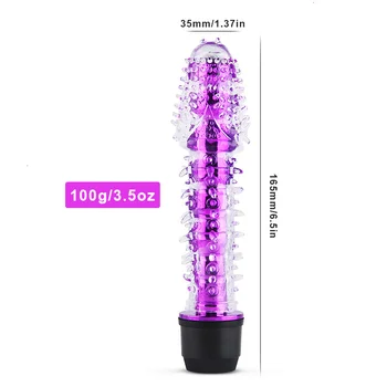Realistic Jelly Dildo Powerful G-Spot Vibrator for Women Clitoris stimulator Vibrating Massage Erotic Adult sex toy product shop 2