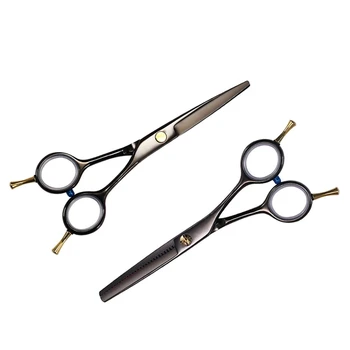

5.5' Professional Black Japan Hair Scissors Cutting Thinning Hairdressing Barber Scissors Salon Haircut Styling Tools