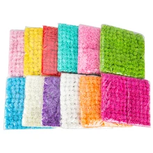 144 шт., 2 см, искусственный букет из пенопласта, розы, свадебные, домашние, вечерние, на День святого Валентина, украшения, сделай сам, венок, скрапбук, подарочная коробка