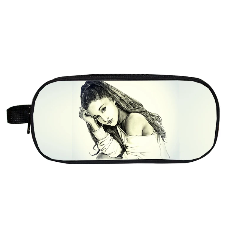 11 Сумка-чехол для косметики Mochila Ariana Grande пенал певцы макияж коробка 3d печать двойная молния Kpop для детей подарок, школьные принадлежности - Цвет: 11