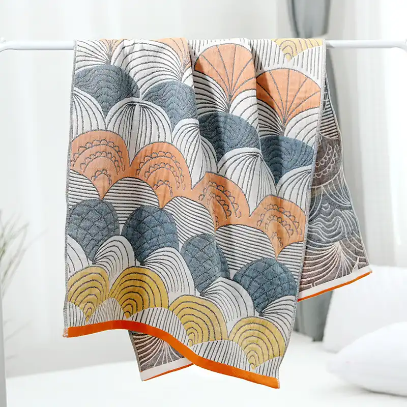 muslin beach towel