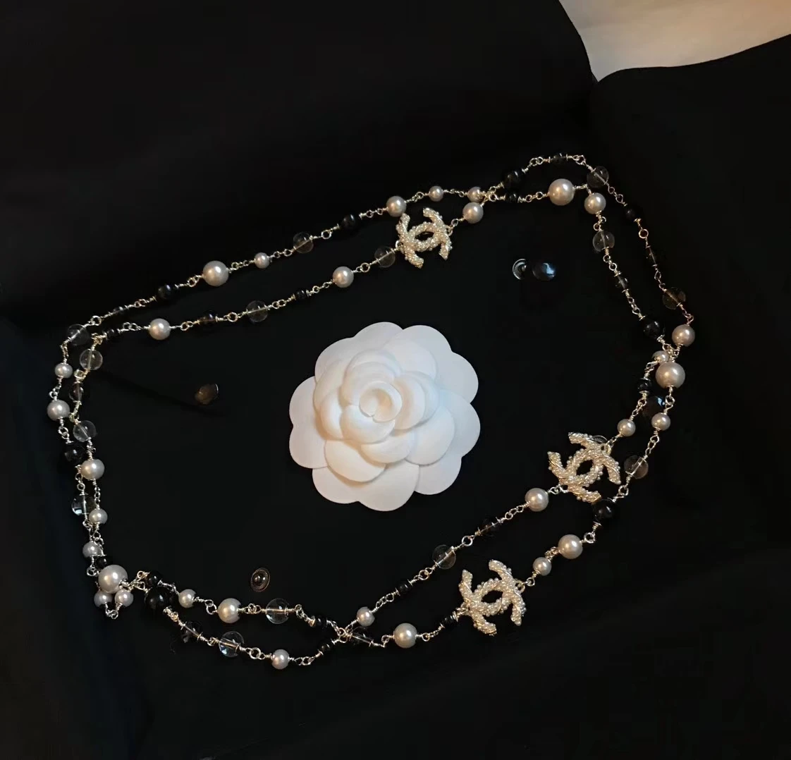 Серебряное ожерелье с драконом кошкой из чистого серебра прекрасный подарок из стерлингового серебра 925 пробы - Окраска металла: 105