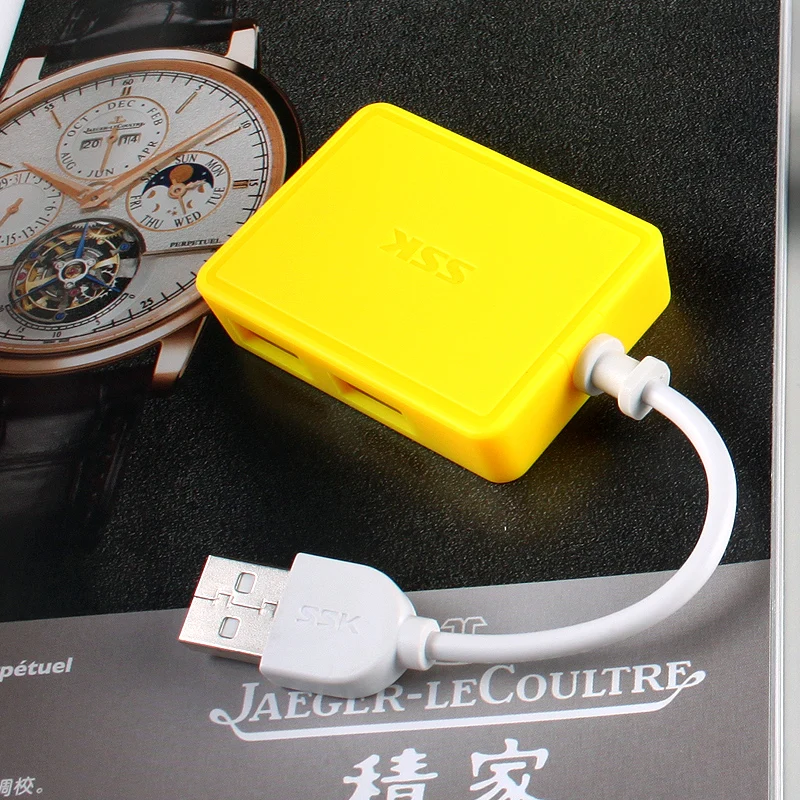 SSK usb 2,0 концентратор ноутбук компьютер 4 порта конвертер usb2.0 расширитель usb концентратор macbook pro Передняя панель usb разветвитель usb-концентратор с несколькими портами