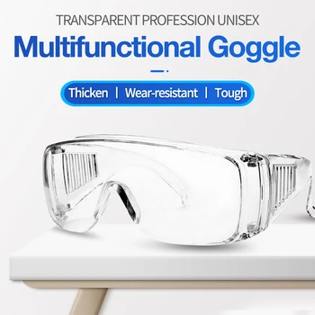 

Safety Glasses Anti-shock Anti-splash Anti-UV PC Lens Goggles Windproof Riding Protective Goggles Working Glasses