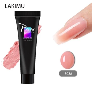 

Builder Acrylic Poly Gel Clear White Nail Polygel Acryl Gel UV LED Tip Quick Extension Crystal jelly Nail Art Poly Gel Acrylgel