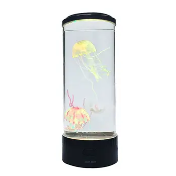 

New Colorful Led Big Jellyfish Water Lamp Multi-Colored Glow Living Room Bedroom Unique Decoration