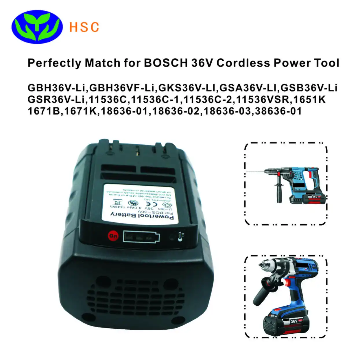 5.0Ah 18650 10s2p е-байка 36В BOS36A литий Батарея е-байка 36В Замена для Bosch 36v Батарея BAT810 BAT836 BAT840 2607336108