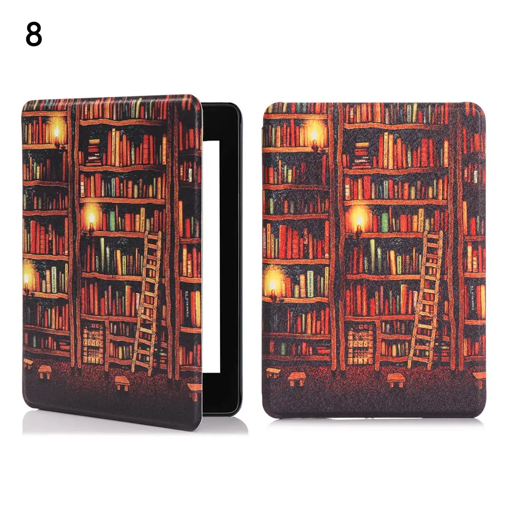 8 1 шт., тонкий умный чехол из искусственной кожи, чехол для Amazon, новинка, Kindle 10th Gen, выпуск, бумажный, окрашенный защитный чехол - Цвет: 8