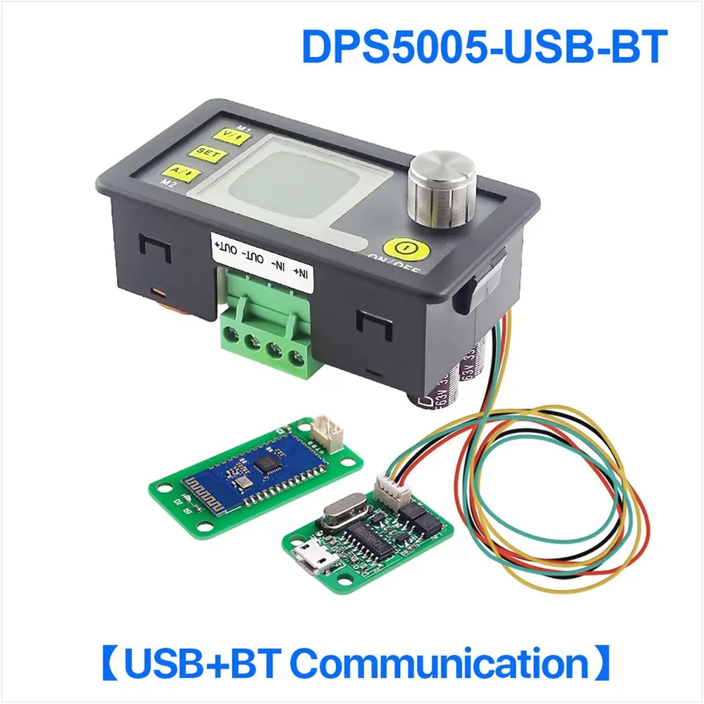 DPS5005-USB-BT постоянного напряжения постоянного тока понижающий модуль питания