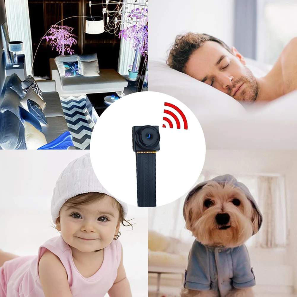 HD Wifi IP беспроводной DIY модуль домашней безопасности камеры видеонаблюдения Мини DVR
