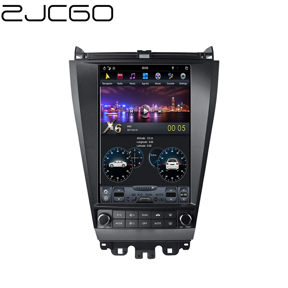 Автомобильный мультимедийный плеер стерео gps DVD радио навигация NAVI Android экран монитор для Honda Accord евро R CL7 2002~ 2008 - Цвет: Screen