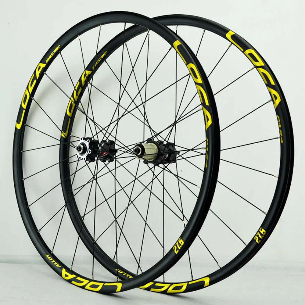 Pasak Mtb Wheelset 26 27.5 29er 700C Rims 24 Holes Straight Pull Disc Brake Smooth Bearing Front 2 Rear 4 Alu Ultralight Wheels