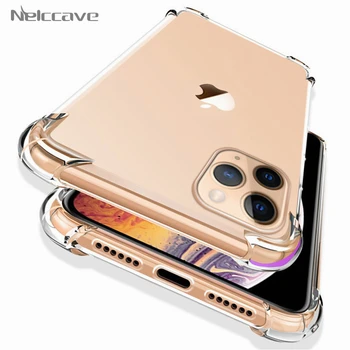 

50Pcs 1.5MM Transparent Case For iPhone 12 Mini 11 Pro MAX XS XR X 8 Plus 7 6 6S 5 5S SE 2020 Soft TPU Shockproof Clear Cover