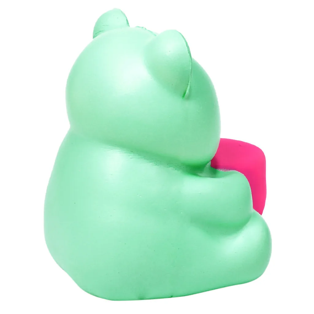 cute Bear Shape Decompression Venting Toys Slow Rebound cartoon Animal Toy Kids adult toys relieve stress #B