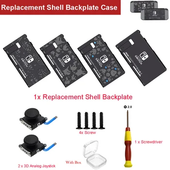 

100% Original Replacement Housing Shell Case For Nintendo Switch Anti-Scratch Soft Touch PC Protective Backplate For NS Console