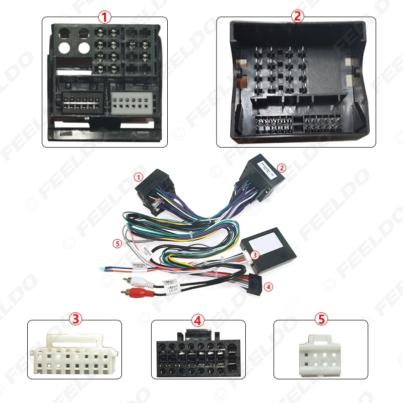 Car 6pin Aftermarket Android Stereo Power Cable Adapter With Canbus For Mercedes Benz C Class C180 C200 W204 Facelift 11 14 Cables Adapters Sockets Aliexpress