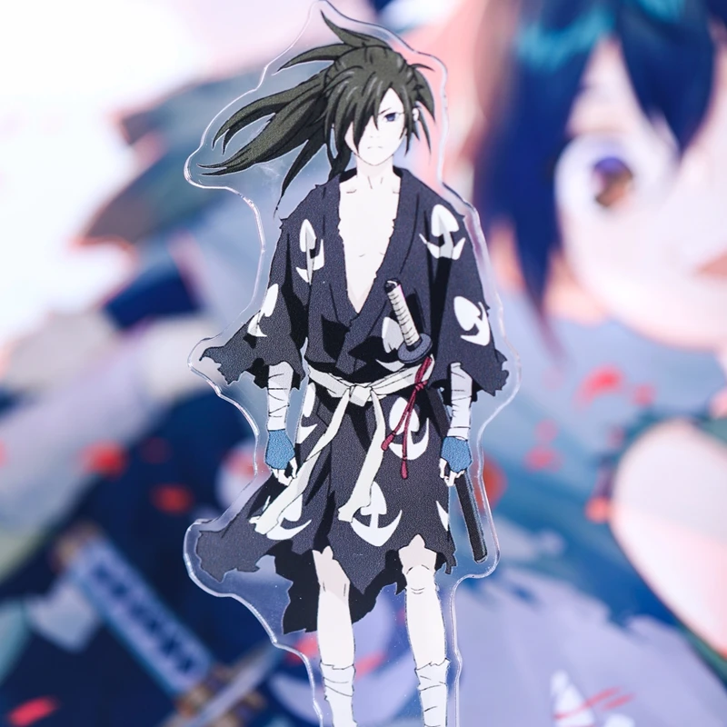 Аниме Dororo Hyakkimaru персонажи лицензирования стенд фигурка+ акриловая подставка декоративные фигурки пластина Косплей настольные украшения подарки