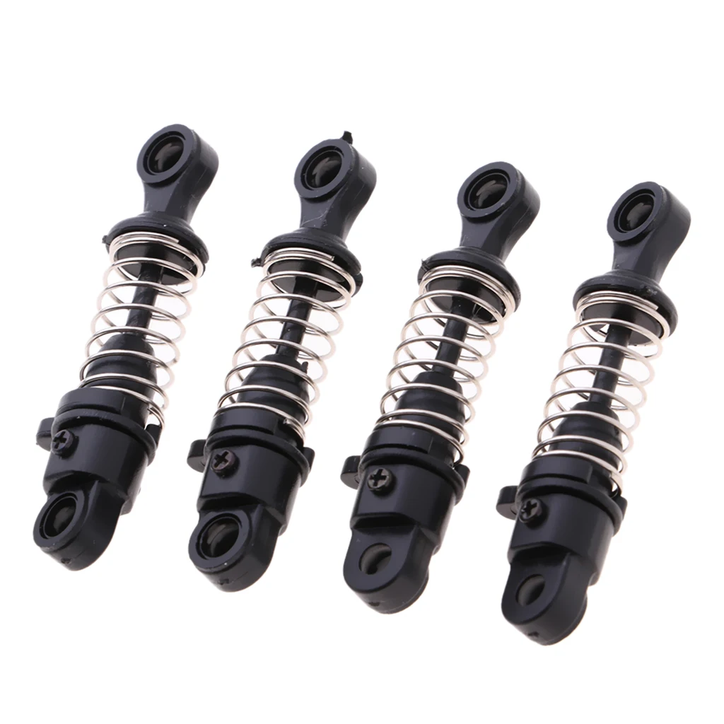 4pcs 1/24 RC Car Upgrade Parts Spring Shock Absorbers for Wltoys A202 A212 A222 A232 A242 A252