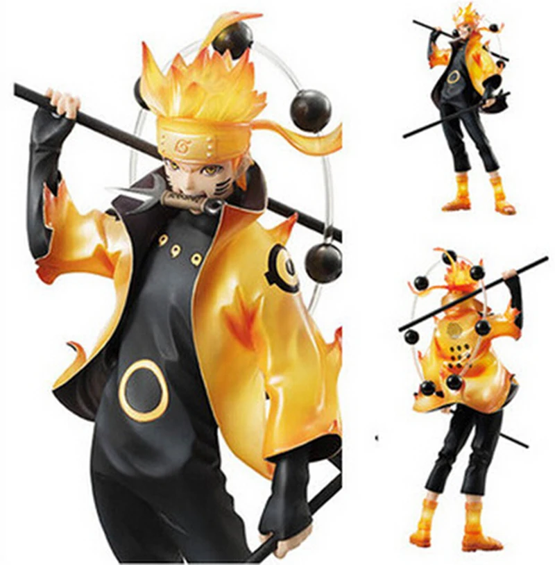 

NEW hot 22cm naruto Uzumaki Naruto Ootutuki Hagoromo collectors Action Figure Collectible Model Toy with box