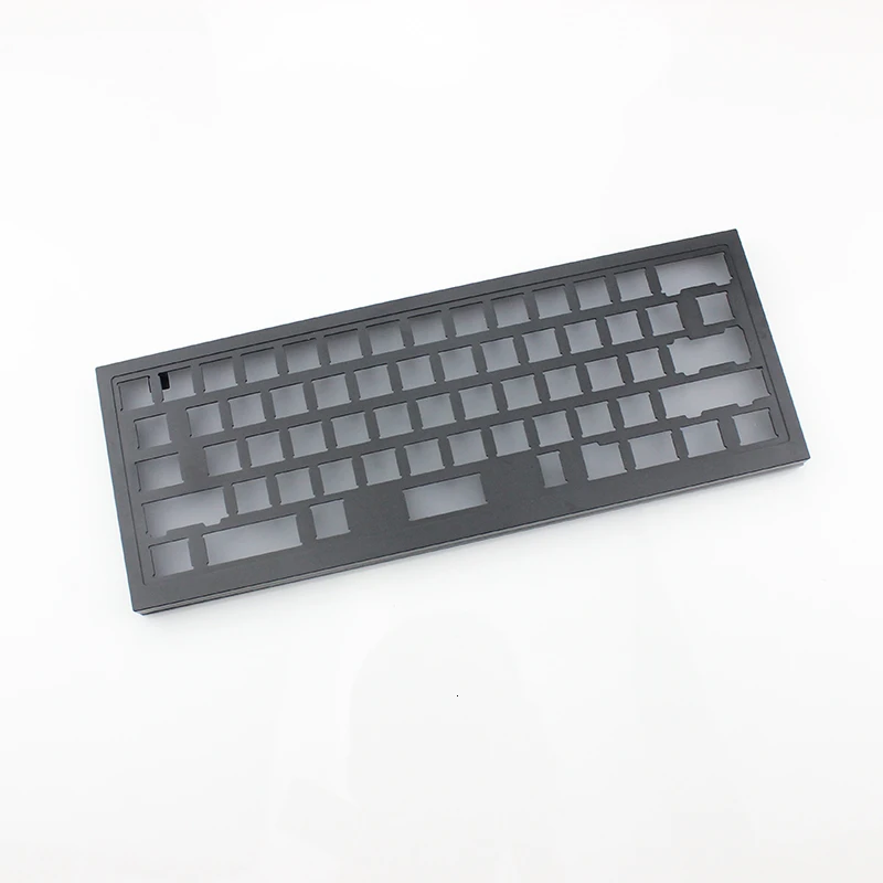 ID 60 анодированный алюминиевый черный чехол для Gh60 Xd64 Xd60 60% пользовательские механическая клавиатура акриловые панели DZ60 V3 PCB Clavier Gamer