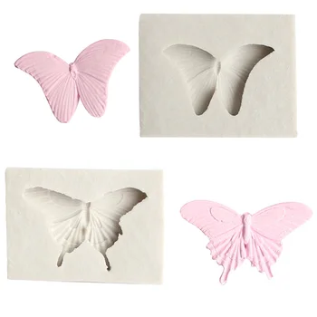 

Sugarcraft Two Differnt Style Butterfly Silicone molds fondant mold cake decorating tools chocolate wedding decoration moulds
