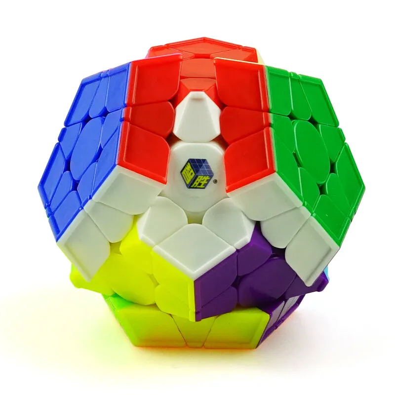 Yuxin маленькая Магия V2 скорость магический куб-мегаминкс Stickerless скорость головоломка Cubo Magico профессиональные антистрессовые игрушки для детей