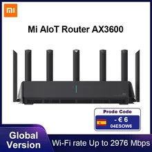 Globalna wersja Xiaomi Mi AIoT Router AX3600 sześciordzeniowy układ dwuczęstotliwościowy WiFi 3-gigabitowy bezprzewodowy współczynnik szyfrowania sieci WPA3 $5-$4 code: nowy408