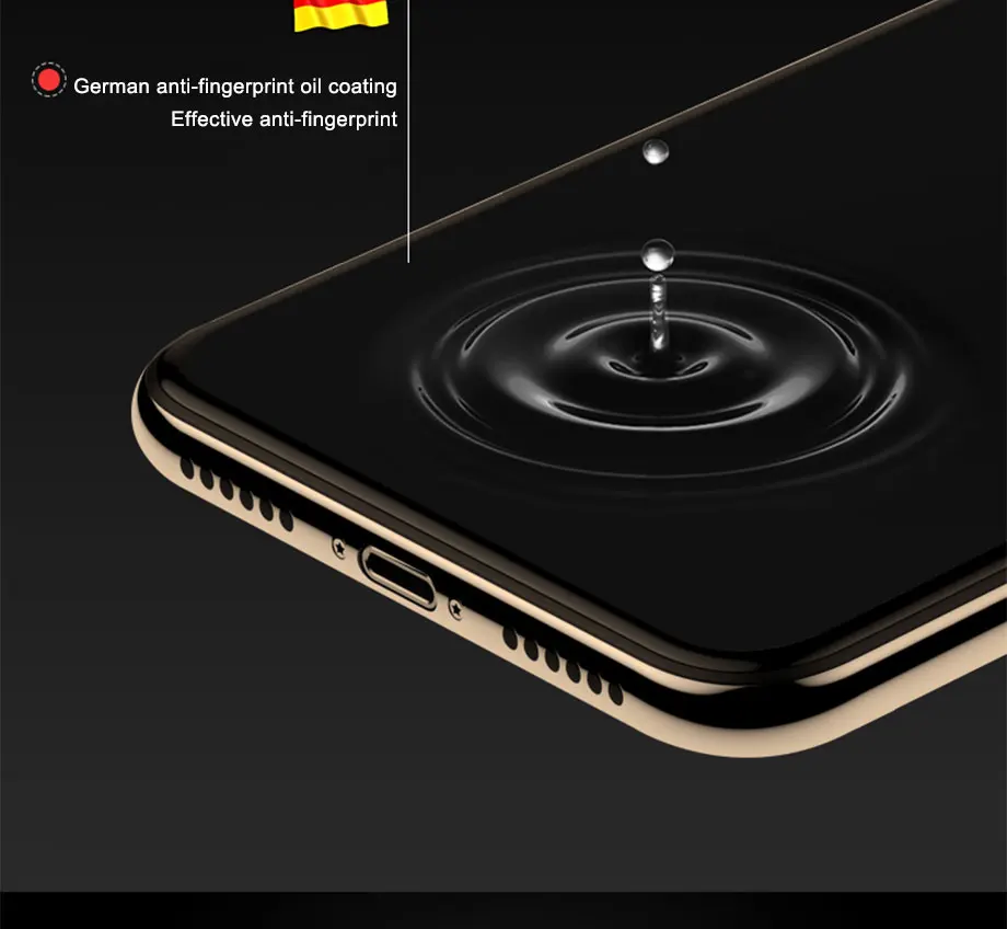 2 шт Полное покрытие защитное стекло для iPhone 11 Pro Max Закаленное стекло пленка на iPhone X XR XS Max 6 7 8 Plus защита экрана