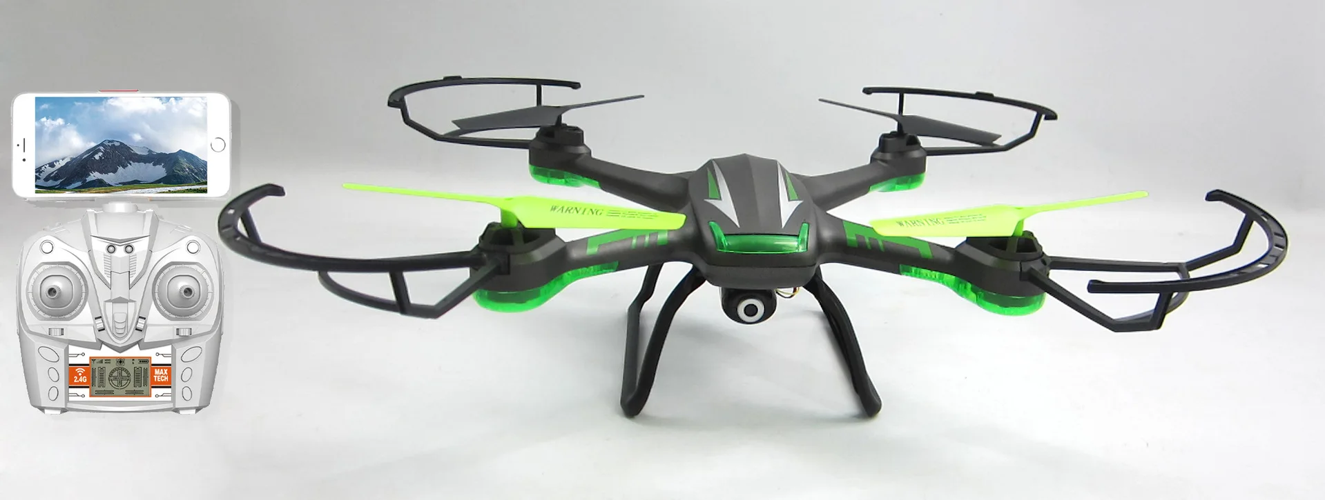 Tianke науки и Технология Tk108w 2,4G RC Quadcopter с высокой функциональной полоски веб-камера с Wi-Fi