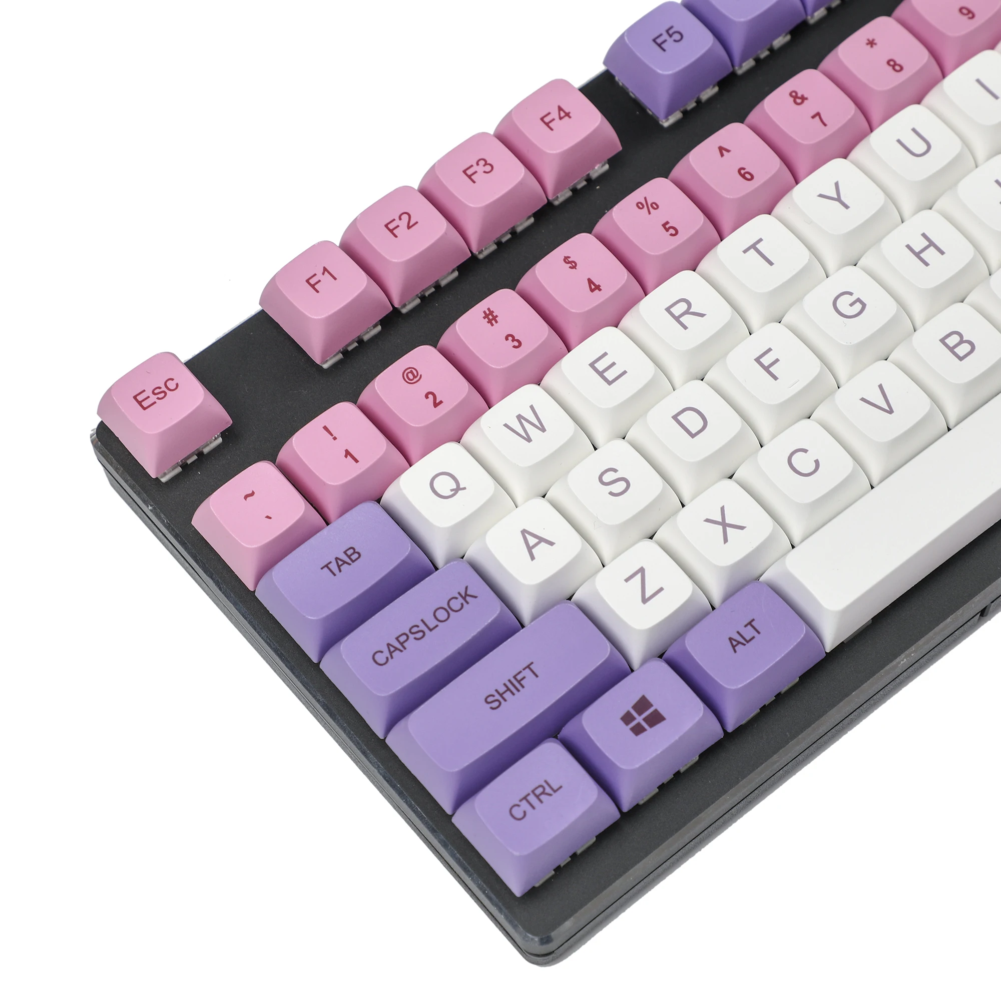 Ymdk 134 Key Hana Dye Sub Zda Bola Forma Pbt Keycap Semelhante ao Xda para Teclado mx 104 87 61 Melody 96 Kbd75 Id80 Gk64 Sp84 - Imagem 3
