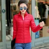 Women 90% White Duck Down Coats Women's Ultra Light Duck Down Jackets Autumn Winter High collar Long Sleeve Coat ► Photo 2/6