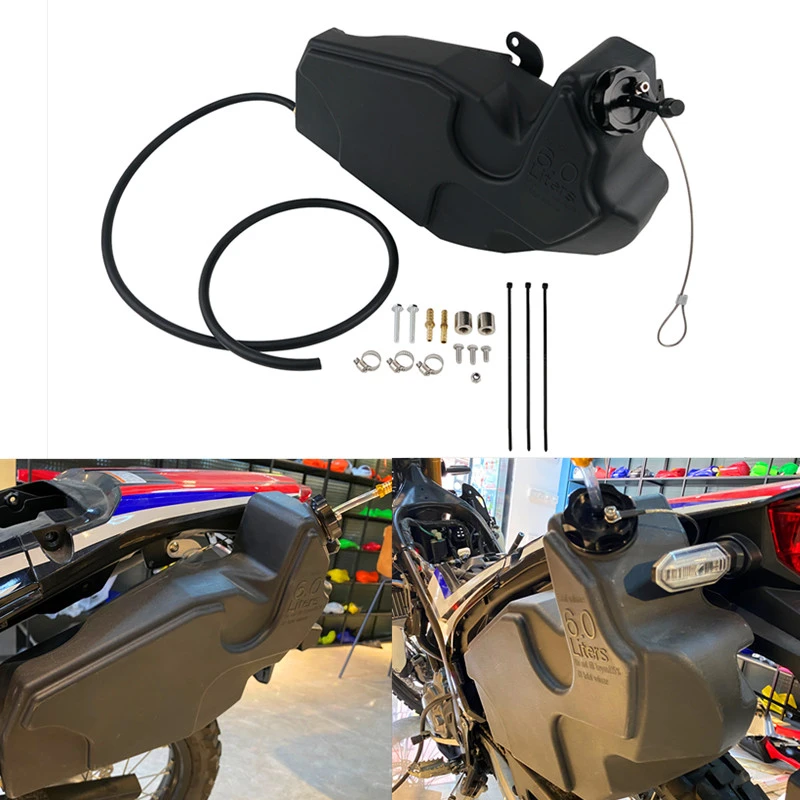 Motorcycle Auxiliary Gas Petrol Fuel Tank 6l For Honda Crf250l Rally 17 18 19 Camel Tank Ct 250l Fuel Tank Aliexpress