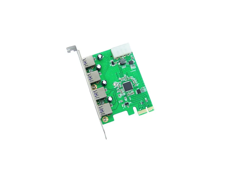 PCI Express 4-портовый USB3.0 конвертировать адаптер карты для настольных компьютеров
