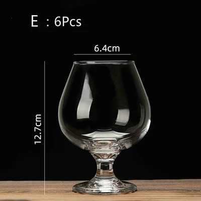 Прозрачный бокал высокой емкости красного вина стеклянная ароматическая чашка костюм виски бренди водка бытовой Бар Ресторан сосуд для питья
