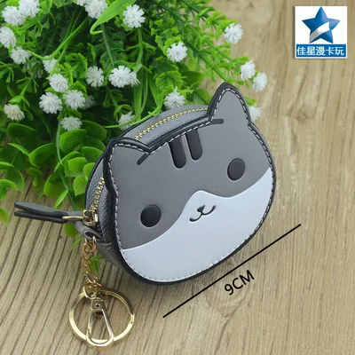 Neko Atsume, Модный Аниме Кошелек для монет, Мультяшные сумки для мелочи, кошелек для карт, ключей, для хранения, подарки на день рождения, Новинка