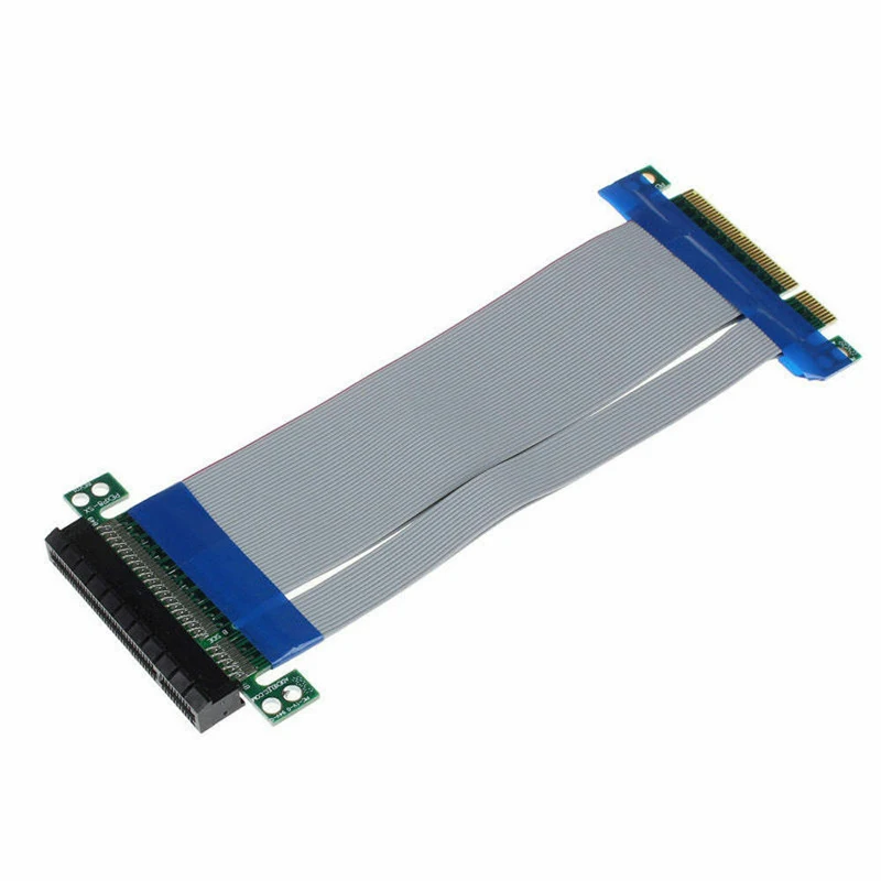 Профессиональный PCI-E1X/4X/8X/16X Pro Riser Card Adapter PCIe ленточный Удлинитель hdmi кабель проектор