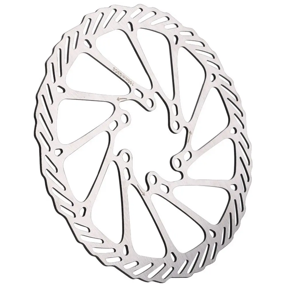 Stainless Steel Rotor Disc Brake 6 Inches For MTB Mountain Road Cruiser Bike Bicycle Parts Accessories 203mm/180mm/160mm/140mm