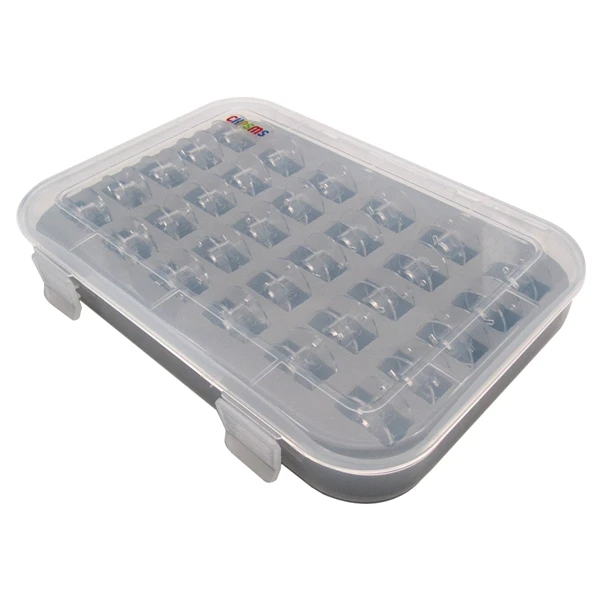 30PCS with BOX 2518P SA156 X52800150 пластиковые катушки подходят для BROTHER VIKING SINGER CLASS 15 - Цвет: 30PCS with BOX