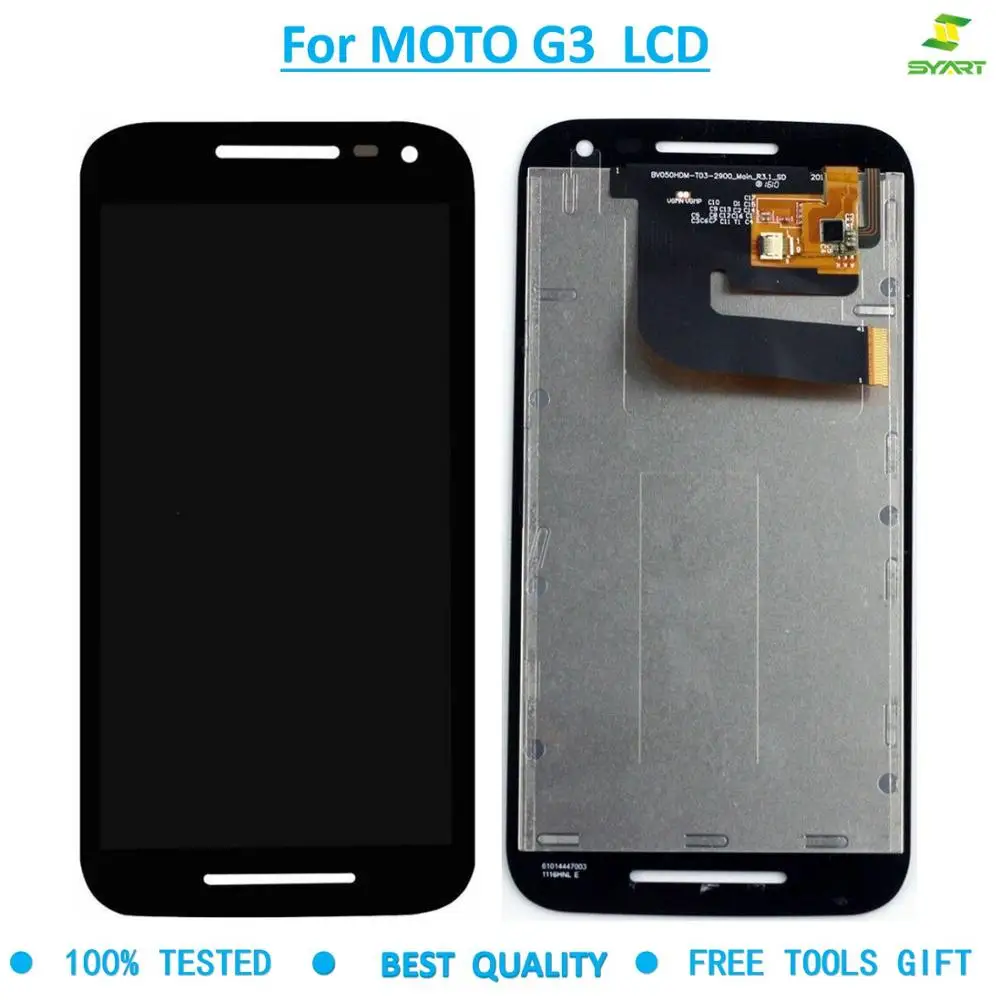 

For Motorola MOTO G3 XT1540 XT1541 XT1543 LCD Display Touch Screen Digitizer Assembly for Moto G3 5.0”