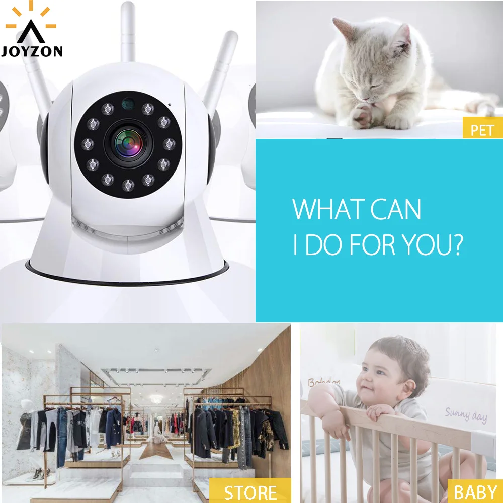 HD 1080P IP камера Беспроводной Детский монитор WiFi купольное ночное видение автоматическое отслеживание домашней безопасности CCTV домашние
