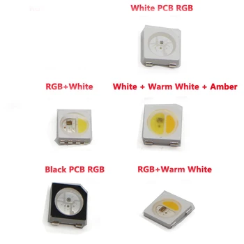 

WS2812B SK6812 LED Chip 10~1000pcs 5050 RGB RGB/RGBW/WWA SMD Black/White version Individually Addressable Digital led strip 5V