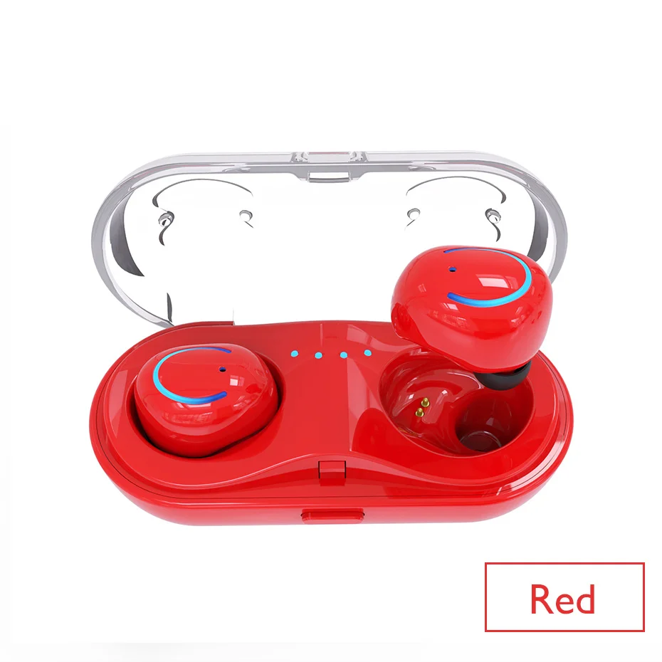 Q13S TWS-red Мини Bluetooth наушники настоящие беспроводные наушники водонепроницаемые IPX4 с микрофоном наушники для мобильного телефона Xiaomi huawei - Цвет: Q13S TWS-red